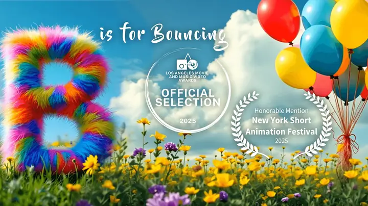 B is for Bouncing, Animated music video · poster