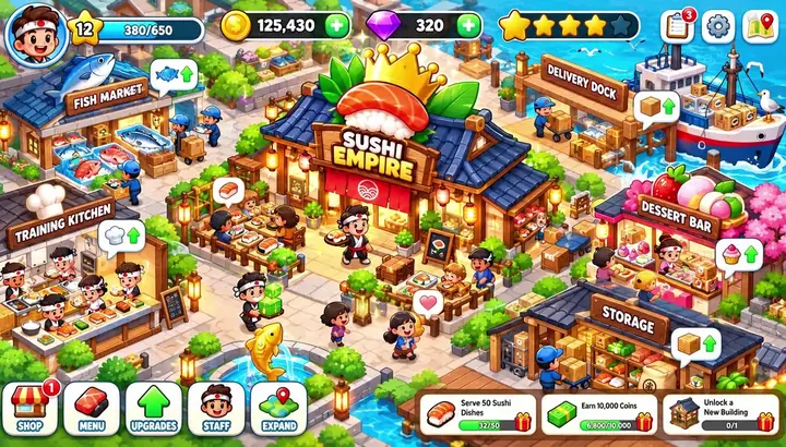 Sushi Empire, In development · coming soon