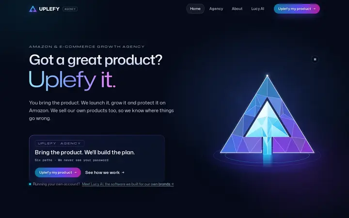 Uplefy, Brand & website